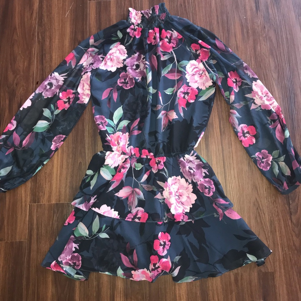 Yumi Kim floral layered mini dress